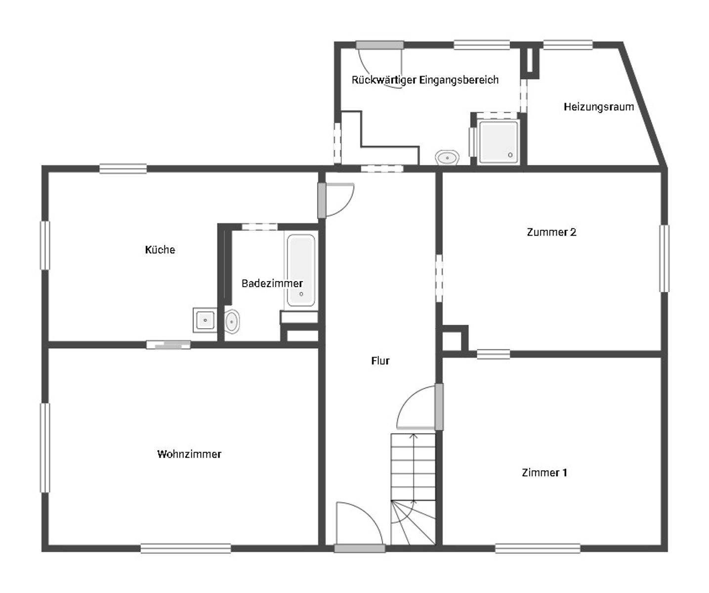 Immobilie zum Kauf als Kapitalanlage geeignet 75.000 € 7 Zimmer 85 m²<br/>Fläche 700 m²<br/>Grundstück Neuhausen Neuhausen 09544