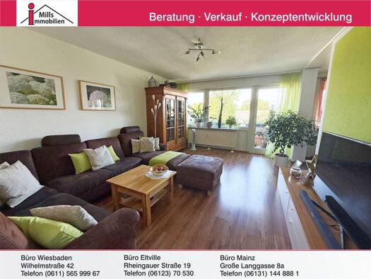 Wohnung zum Kauf 398.000 € 5 Zimmer 102,5 m² 2. Geschoss Hechtsheim Mainz 55129