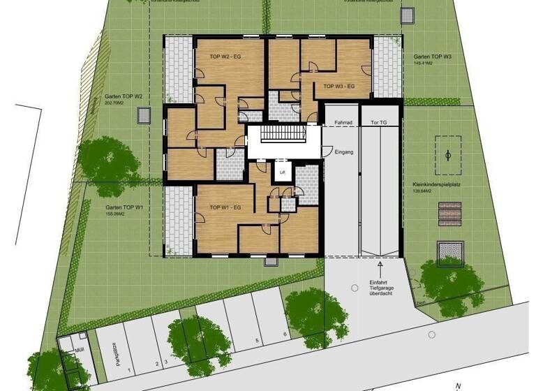Terrassenwohnung zum Kauf provisionsfrei 358.000 € 3 Zimmer 56,7 m²<br/>Wohnfläche 1.<br/>Geschoss Im Bruel 15 Nenzing 6710
