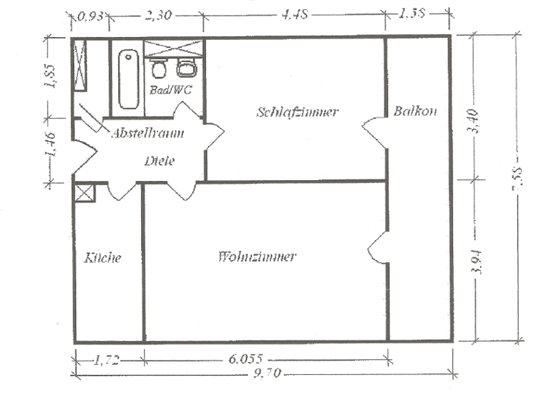 Wohnung zum Kauf 159.000 € 2 Zimmer 62 m² 5. Geschoss Giselbertstraße Bockenberg Bergisch Gladbach 51429