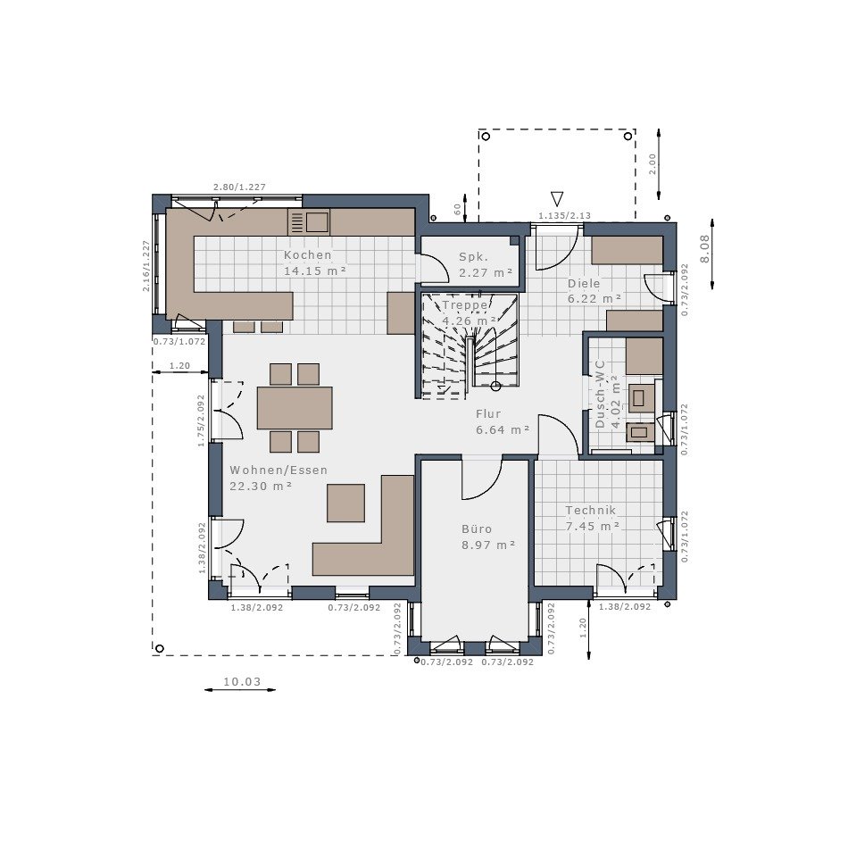 Einfamilienhaus zum Kauf provisionsfrei 652.391 € 5 Zimmer 147 m²<br/>Wohnfläche 620 m²<br/>Grundstück Bad Doberan Bad Doberan 18209