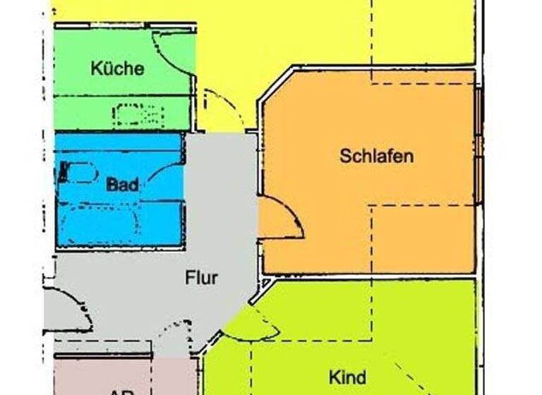 Wohnung zur Miete 568 € 3 Zimmer 87,4 m² Senftenberg 01968