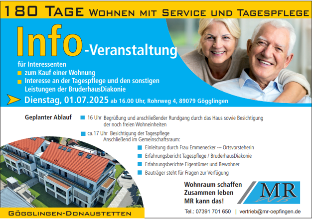 Terrassenwohnung zum Kauf - Erstbezug provisionsfrei 2 Zimmer 65 m² Dachgeschoss, EG frei ab sofort Rohrweg 4 Gögglingen Ulm 89079