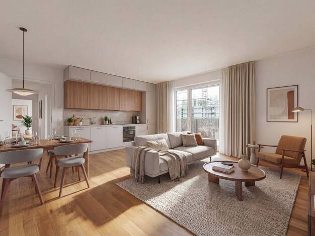 Wohnung zum Kauf - Neubau 619.900 € 3 Zimmer 88 m² 3. Geschoss Gartenberg Geretsried 82538