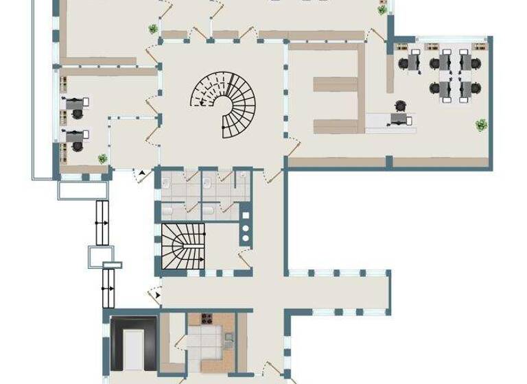 Bürofläche zur Miete 4.830 € 536 m² Bürofläche Etzhorn Oldenburg 26125