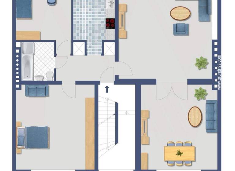 Wohnung zum Kauf provisionsfrei 375.500 € 4 Zimmer 127,1 m² 1. Geschoss Julienstraße 1 Rüttenscheid Essen 45130