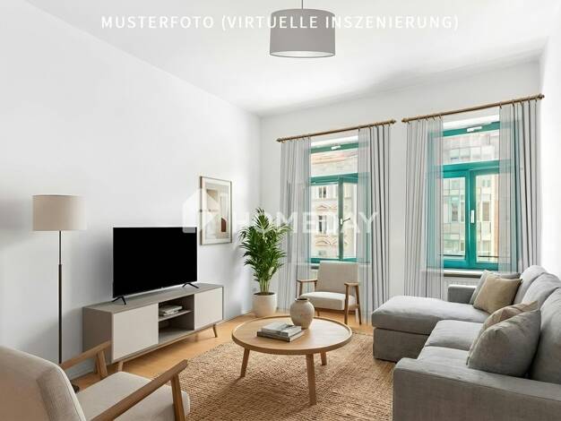 Wohnung zum Kauf 105.000 € 2 Zimmer 47 m² 2. Geschoss Gohlis-Süd Leipzig 04155