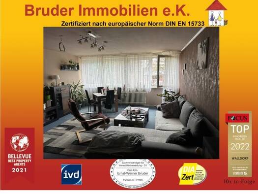 Wohnung zum Kauf provisionsfrei 116.000 € 1 Zimmer 42 m² Boxbergring 12 Boxberg Heidelberg 69126