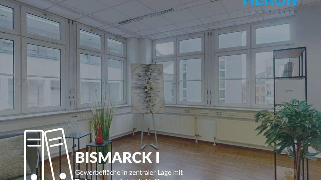 BISMARCK I - Gewerbefläche in zentraler Lage mit Tiefgaragenstellplatz in Heilbronn