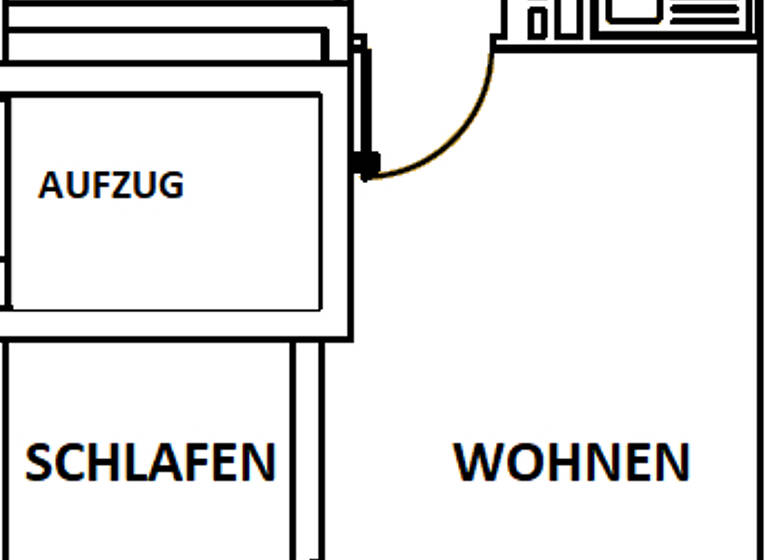 Studio zur Miete 430 € 1 Zimmer 43,5 m² 3. Geschoss Saalfelder Straße 16 Neulindenau Leipzig 04179