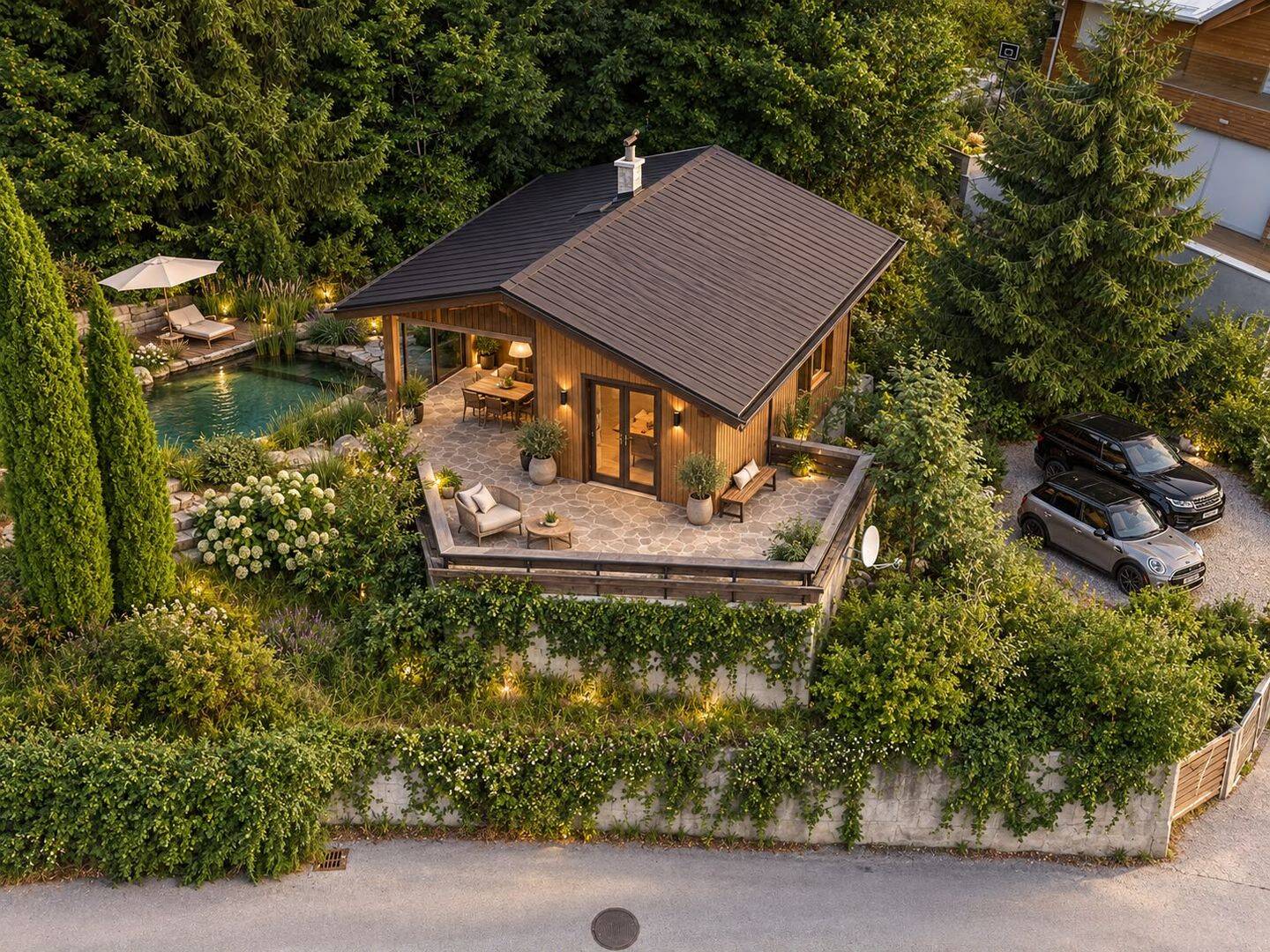 Hof bei Salzburg / Waldrand – Foto 1