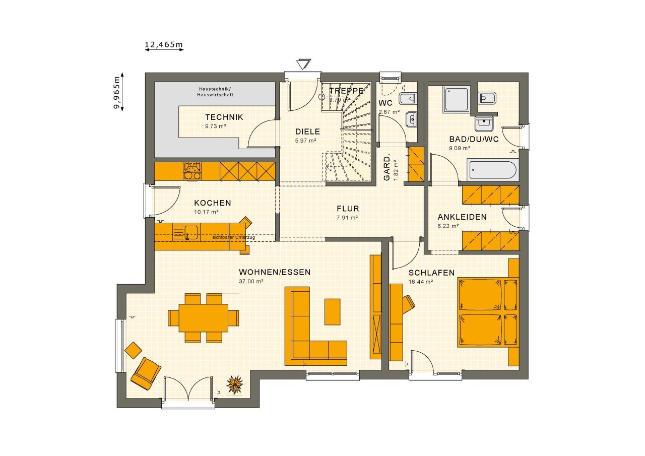 Einfamilienhaus zum Kauf provisionsfrei 627.900 € 7 Zimmer 210 m²<br/>Wohnfläche 1.050 m²<br/>Grundstück Sankt Hülfe Diepholz 49356