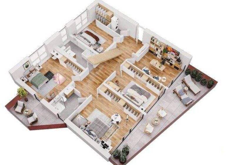 Wohnung zum Kauf - Erstbezug provisionsfrei 1.850.000 € 6 Zimmer 307 m² Weingarten 76356