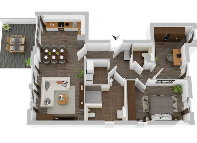 Wohnung zum Kauf 312.900 € 3 Zimmer 86,8 m²<br/>Wohnfläche Bad Bentheim Bad Bentheim 48455
