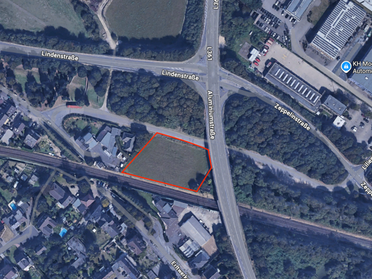 Gewerbegrundstück zum Kauf 3.391 m² Grundstück Gewerbegebiet Ost Grevenbroich 41515