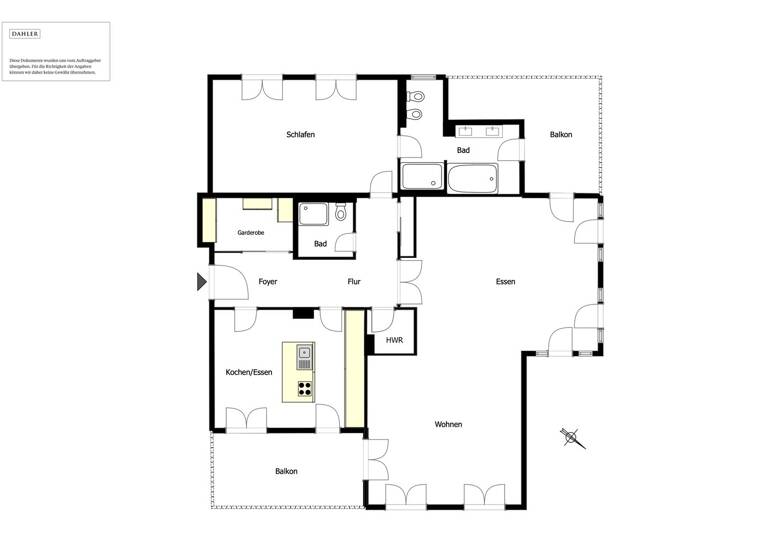 Wohnung zum Kauf 1.470.000 € 3 Zimmer 185 m² 1. Geschoss Berliner Vorstadt Potsdam 14467