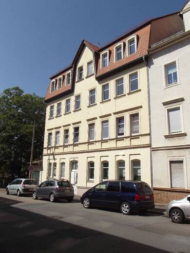 Wohnung zur Miete 371 € 3 Zimmer 66,2 m² EG frei ab 01.08.2025 Goethestraße 48 Innenstadt Riesa 01589
