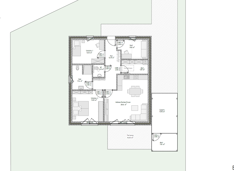 Bungalow zum Kauf provisionsfrei 360.000 € 4 Zimmer 96 m²<br/>Wohnfläche 650 m²<br/>Grundstück Holterfehn Ostrhauderfehn 26842