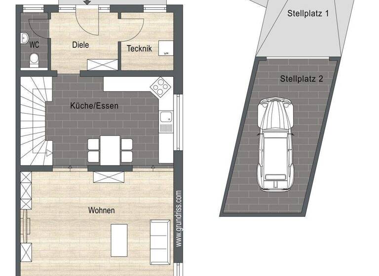Doppelhaushälfte zur Miete 1.950 € 4 Zimmer 151 m² 1 m² Grundstück frei ab 01.03.2026 Neudenau 74861