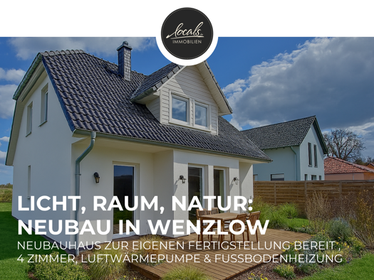 Einfamilienhaus zum Kauf - Erstbezug 298.000 € 4 Zimmer 111,5 m² 1.839 m² Grundstück Grüningen Wenzlow 14778