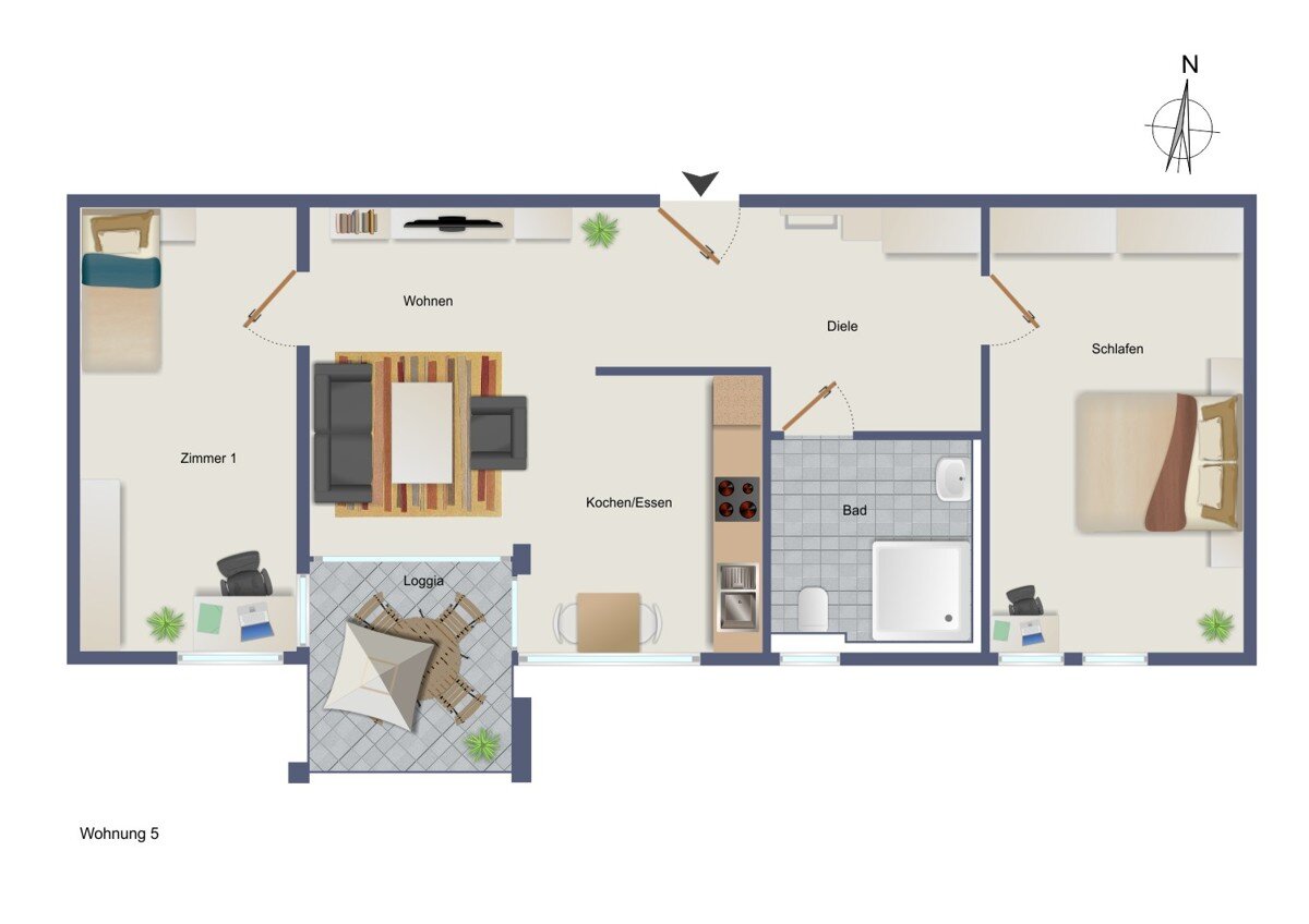 Wohnung zum Kauf provisionsfrei 459.900 € 3,5 Zimmer 69,9 m²<br/>Wohnfläche 1.<br/>Geschoss 01.08.2026<br/>Verfügbarkeit Deckenpfronner Straße 12 Gärtringen Gärtringen 71116