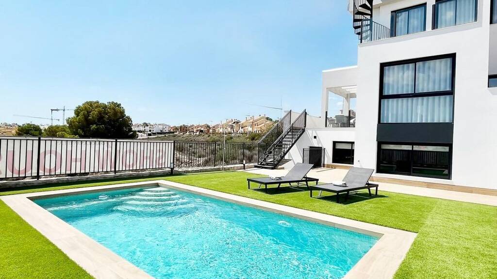 Villa zum Kauf provisionsfrei 520.000 € 4 Zimmer 238 m² 196 m² Grundstück Calle ALICANTE 36-50 Algorfa  03169