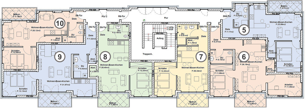 Wohnung zum Kauf 163.770 € 2 Zimmer 53,7 m²<br/>Wohnfläche 1.<br/>Geschoss Johannesweg 7 Nastätten 56355