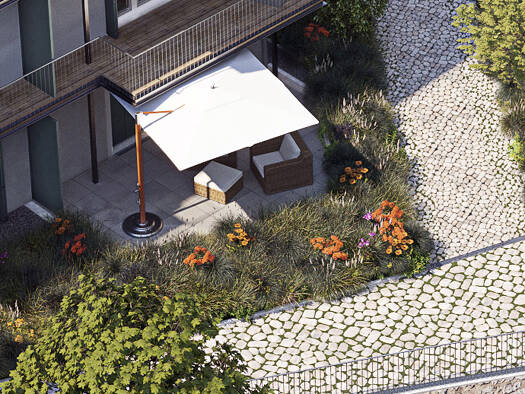 Terrassenwohnung zum Kauf provisionsfrei 1.039.000 € 3 Zimmer 95,3 m² EG Kientalstraße 7 Herrsching Herrsching am Ammersee 82211