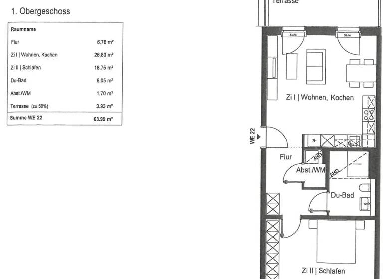 Wohnung zur Miete 1.560 € 2 Zimmer 64 m² Geschoss 1/5 frei ab 05.04.2026 Pistoriusstraße 35 Weißensee Berlin 13086