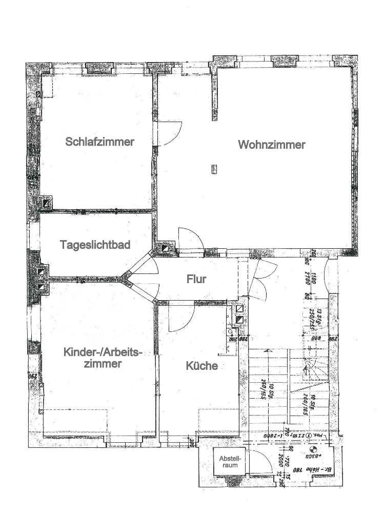 Wohnung zur Miete 640 € 3 Zimmer 80,1 m²<br/>Wohnfläche 3.<br/>Geschoss Schloßberg 5 Eilenburg Eilenburg 04838