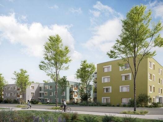 Wohnung zur Miete 1.054 € 3 Zimmer 65,9 m² 1. Geschoss frei ab 01.09.2026 Lerchenstraße 3a Poing Poing 85586
