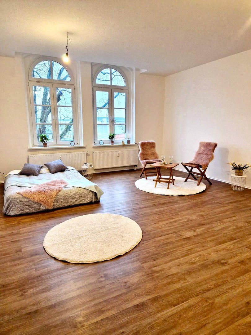 Wohnung zur Miete 264 € 1 Zimmer 44,1 m²<br/>Wohnfläche 2.<br/>Geschoss Husarenpark 1 Torgau Torgau 04860