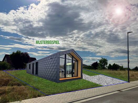 Bungalow zum Kauf - Erstbezug provisionsfrei 206.353 € 3 Zimmer 50 m² Oberer Hermuth 11 Obereuerheim Grettstadt 97508