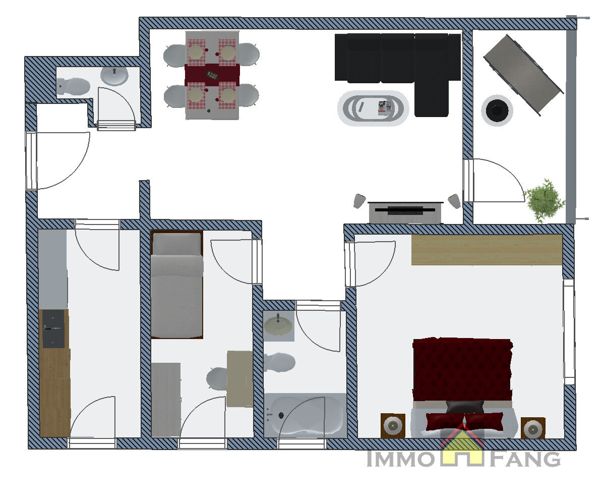 Wohnung zum Kauf 339.000 € 3 Zimmer 83,1 m²<br/>Wohnfläche 5.<br/>Geschoss Büderich Meerbusch 40667