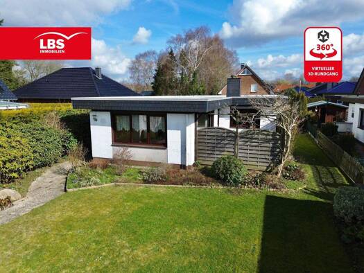 Bungalow zum Kauf 220.000 € 3,5 Zimmer 92,2 m² 601 m² Grundstück Einfeld Neumünster 24536