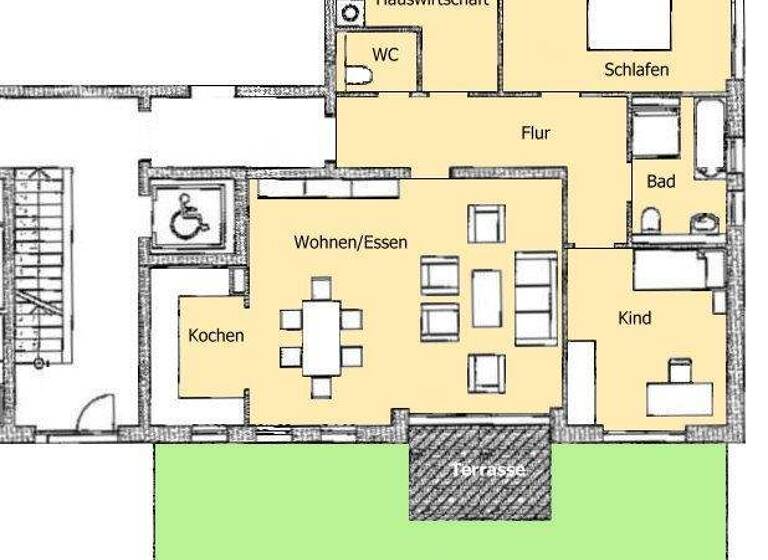 Terrassenwohnung zum Kauf provisionsfrei 353.000 € 3 Zimmer 96,5 m² EG Hauptstraße 139 Bad Neuenahr Bad Neuenahr-Ahrweiler 53474