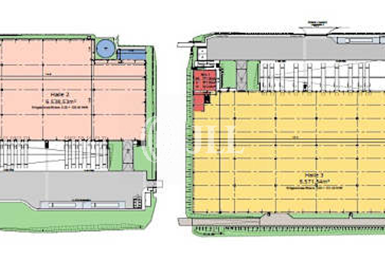 Lagerhalle zur Miete provisionsfrei 21.979,8 m² Lagerfläche teilbar ab 6.539 m² Schkeuditz 04435