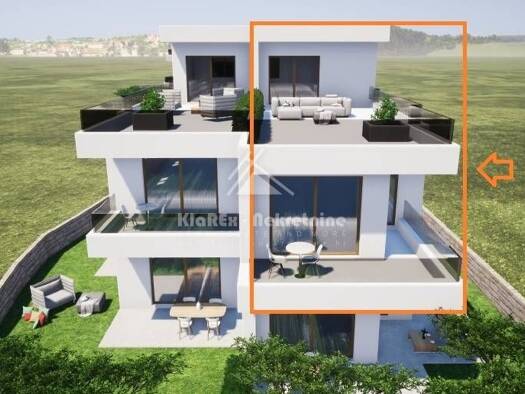 Wohnung zum Kauf 332.430 € 3 Zimmer 107 m² 2. Geschoss Tribunj Tribunj