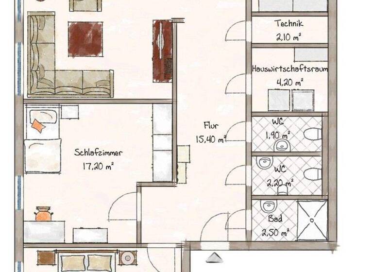 Wohnung zum Kauf 729.000 € 3 Zimmer 128,4 m² Büderich Meerbusch / Büderich 40667