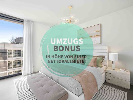Wohnung zur Miete - Erstbezug 2.220 € 3 Zimmer 88,6 m² 6. Geschoss Heidestraße Moabit Berlin 10557
