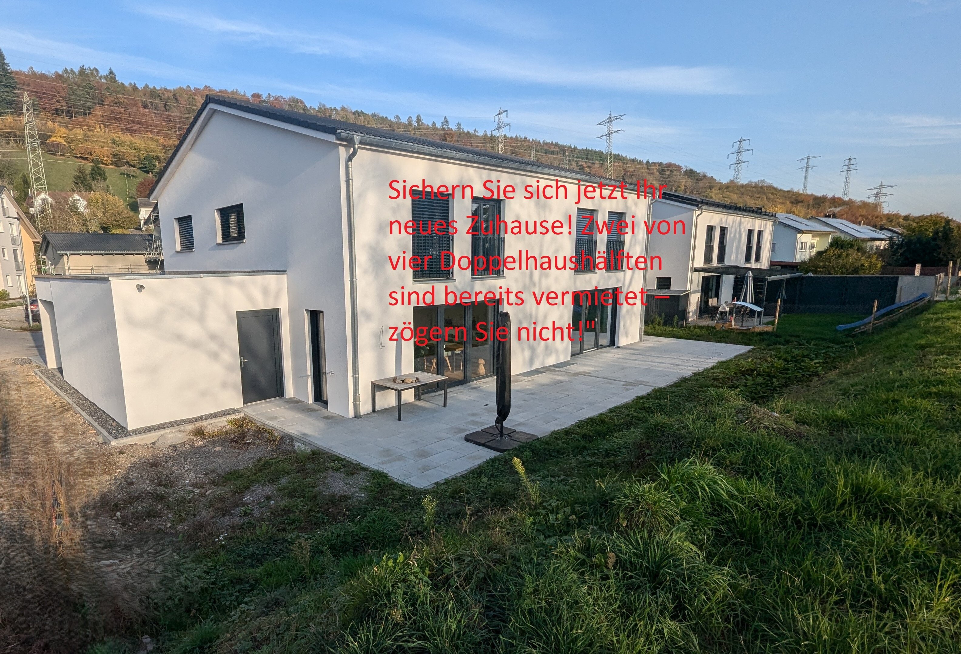 Doppelhaushälfte zur Miete 1.750 € 5 Zimmer 143 m²<br/>Wohnfläche 315 m²<br/>Grundstück ab sofort<br/>Verfügbarkeit Am Bruckhaus Gurtweil Waldshut-Tiengen 79761