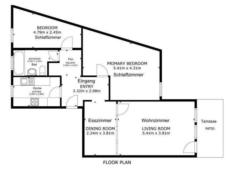 Wohnung zum Kauf 420.000 € 3,5 Zimmer 83 m² EG Schmargendorf Berlin 14199