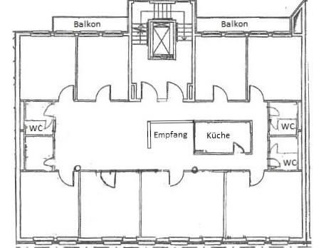 Bürofläche zur Miete 15,50 € 8 Zimmer 258,6 m²<br/>Bürofläche ab 258,6 m²<br/>Teilbarkeit Zentrum - West Leipzig 04109