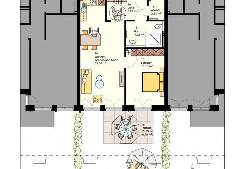 Wohnung zum Kauf 379.000 € 2 Zimmer 78 m² Bendestorf 21227