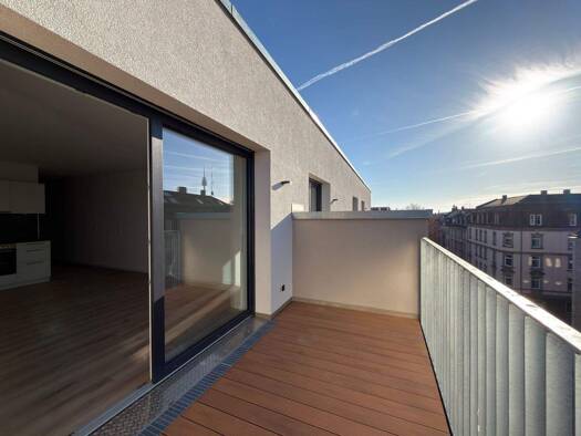 Wohnung zur Miete 1.168 € 2 Zimmer 54,3 m² 5. Geschoss frei ab sofort Schweinau Nürnberg 90441