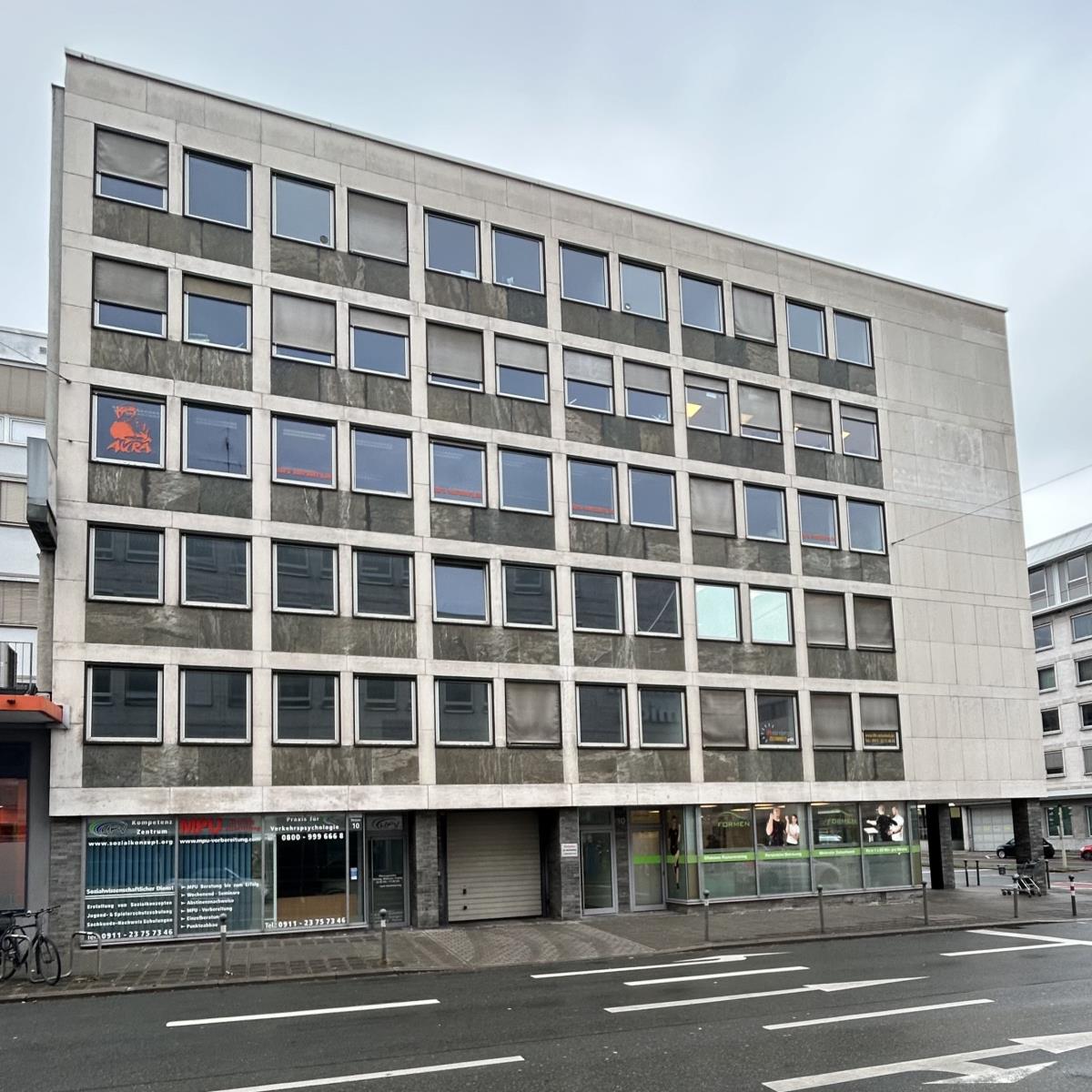 Bürogebäude zur Miete 9,70 € 133 m²<br/>Bürofläche ab 133 m²<br/>Teilbarkeit Marienvorstadt Nürnberg 90402