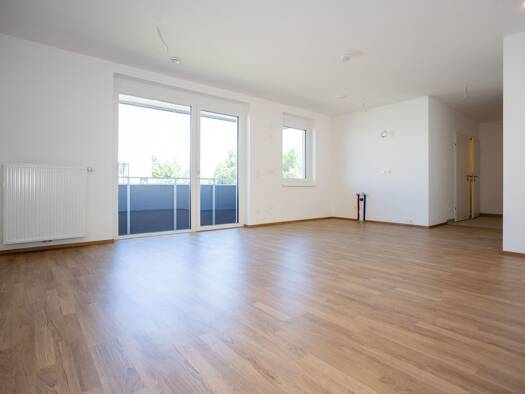 Wohnung zur Miete - Erstbezug 752 € 2 Zimmer 58,8 m² 1. Geschoss Stadionstraße Wiener Neustadt 2700