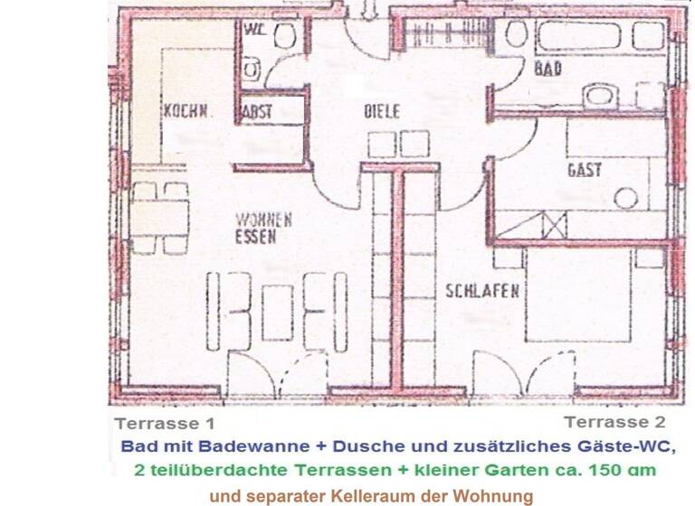 Wohnung zum Kauf provisionsfrei 259.000 € 3 Zimmer 81 m² Bad Bentheim 48455