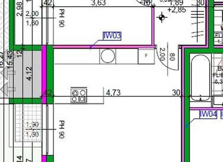 Wohnung zur Miete - Erstbezug 1.929 € 3 Zimmer 76,2 m² 1. Geschoss frei ab 01.05.2026 Heiligenstädter Straße 395a Wien 1190