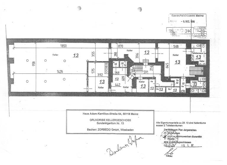 Verkaufsfläche zum Kauf 270.000 € 275 m²<br/>Verkaufsfläche Adam-Karrillon-Straße 0 Neustadt Mainz 55118
